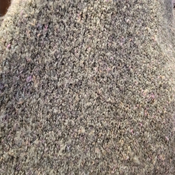 Charter Club Green  Babydoll Cardigan 78% Acrylic, 18% poly, 4% wool Y2K - Picture 7 of 10